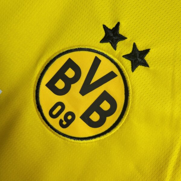 23-24 Dortmund Home Long Sleeve Fans Jersey - Image 2