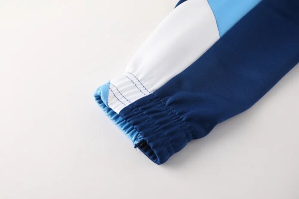 24-25 Olympique Marseille Blue Jacket Tracksuit - Image 8