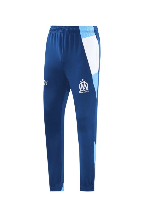 24-25 Olympique Marseille Blue Jacket Tracksuit - Image 10