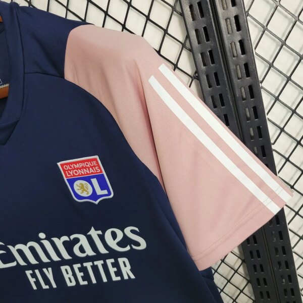 23-24 Olympique Lyonnais Training Fans Jersey - Image 3