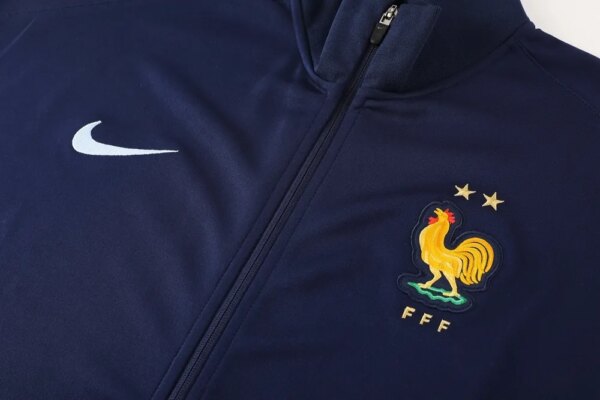 2024 France Blue Jacket Tracksuit - Image 2