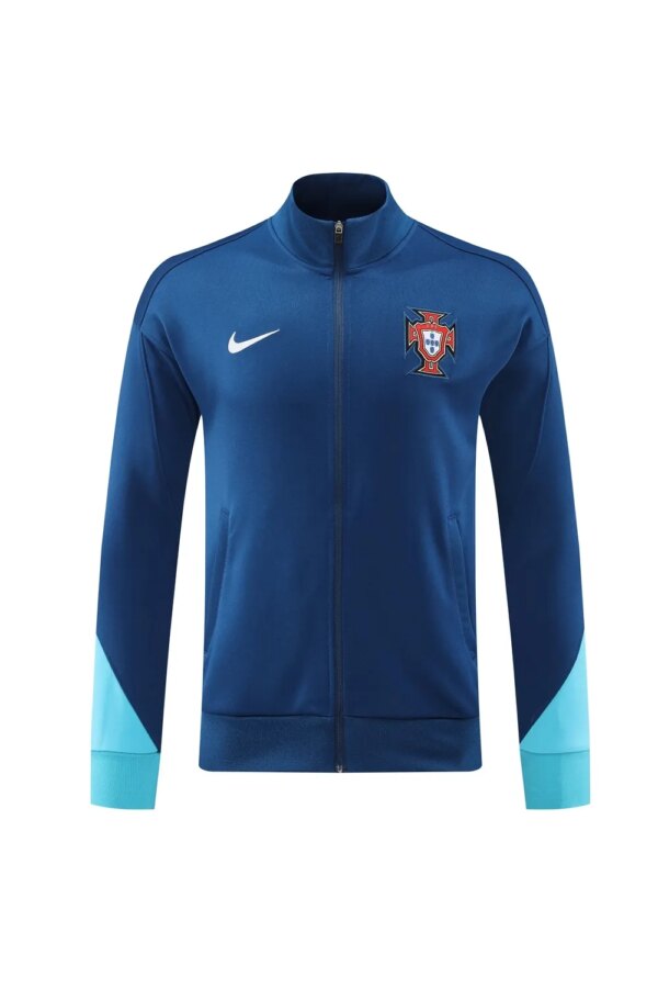 2024 Portugal Blue Jacket Tracksuit - Image 3