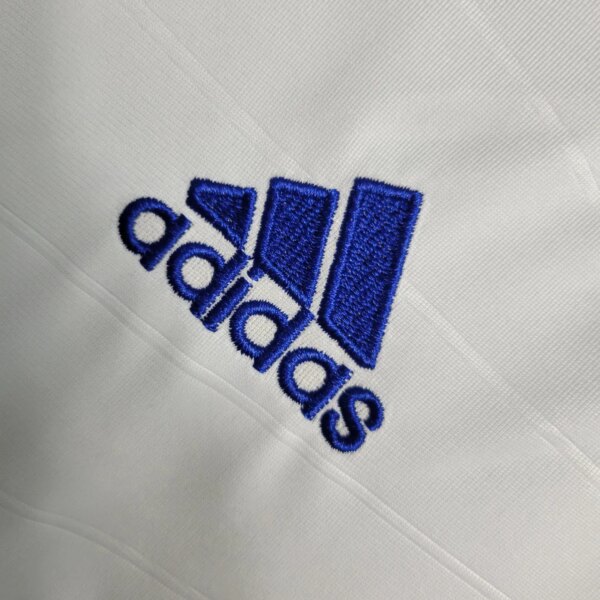 10-11 Real Madrid Home Long Sleeve Retro Jersey - Image 2