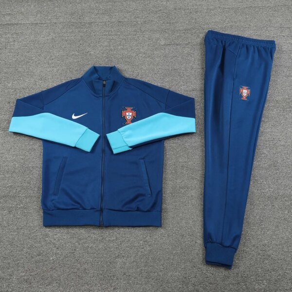 2024 Portugal Blue Jacket Tracksuit - Image 6