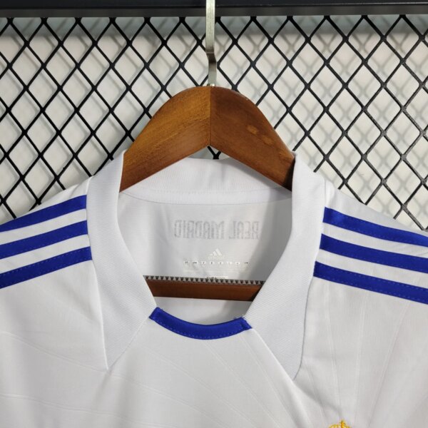 10-11 Real Madrid Home Retro Jersey - Image 5