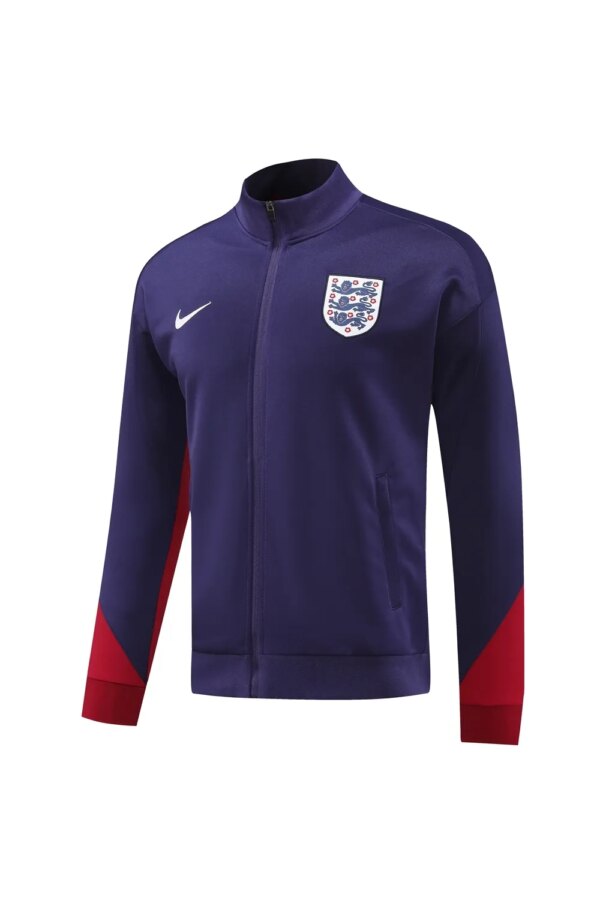 2024 England Purple Jacket Tracksuit - Image 3