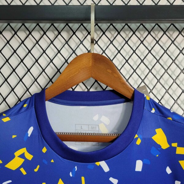 23-24 Boca Juniors Training Fans Jersey - Image 3