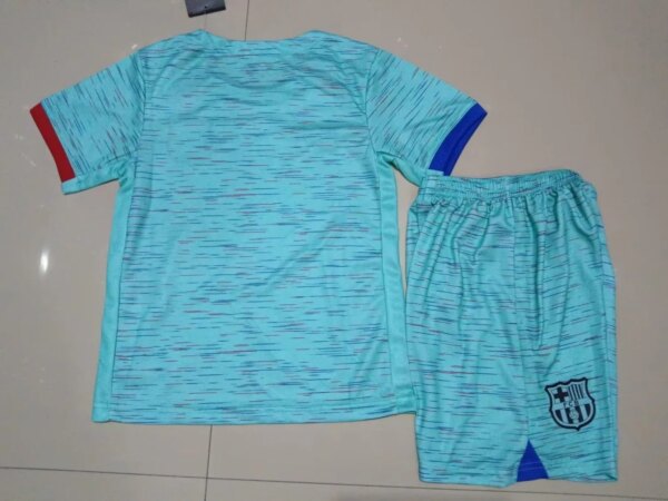 23-24 Barcelona Third  Kids Kit - Image 2