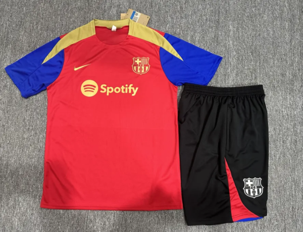 24-25 Barcelona Short Sleeve Training Suit - Image 4