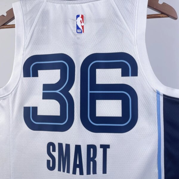 2023 Grizzlies Home 36# SMART NBA Jersey - Image 7