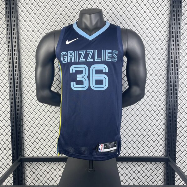 2023 Grizzlies Away NBA Jersey - Image 3