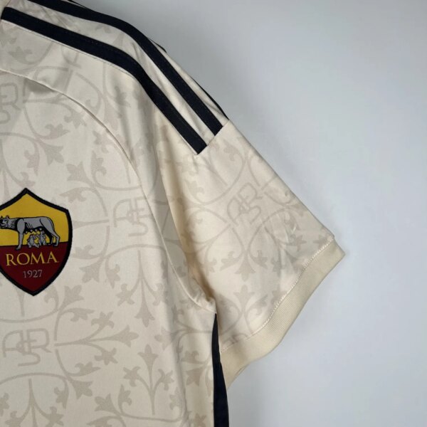 23-24 AS Roma Away Fans Jersey - Image 4