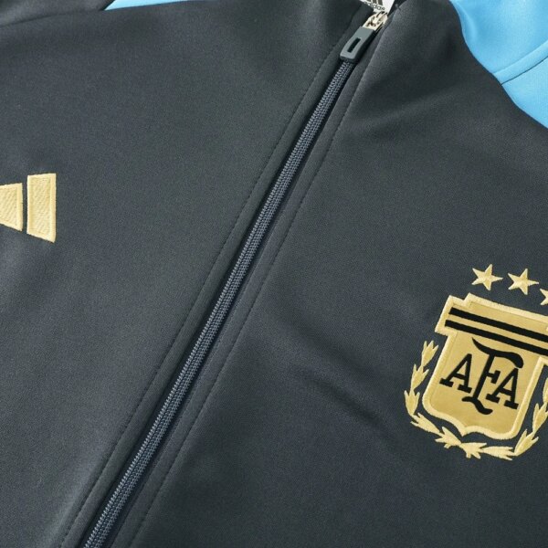 2024 Argentina Gray Jacket Tracksuit - Image 8
