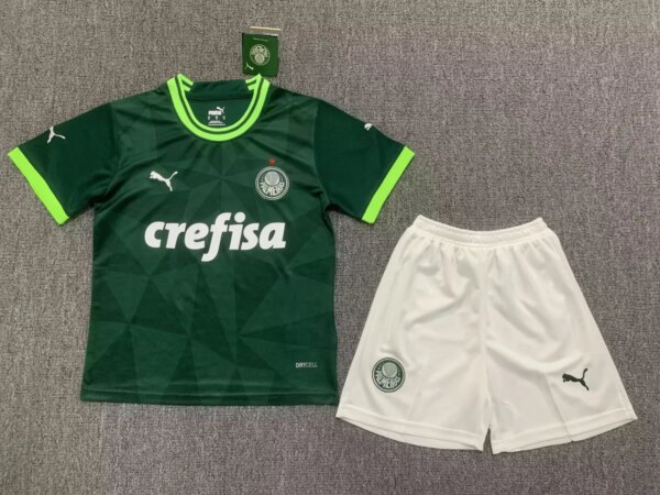 23-24 Palmeiras Home Kids Kit