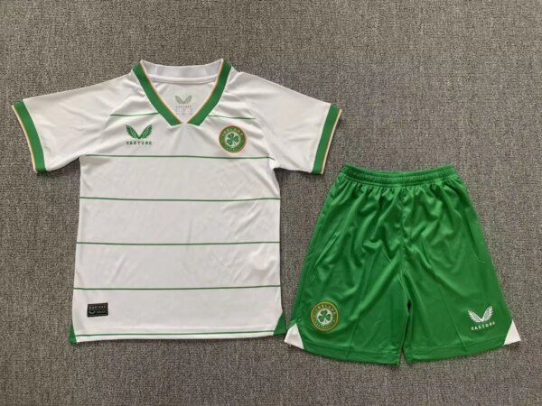 23-24 Ireland Away Kids Kit