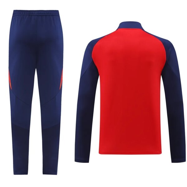 2024 Spain Red Jacket Tracksuit - Image 2