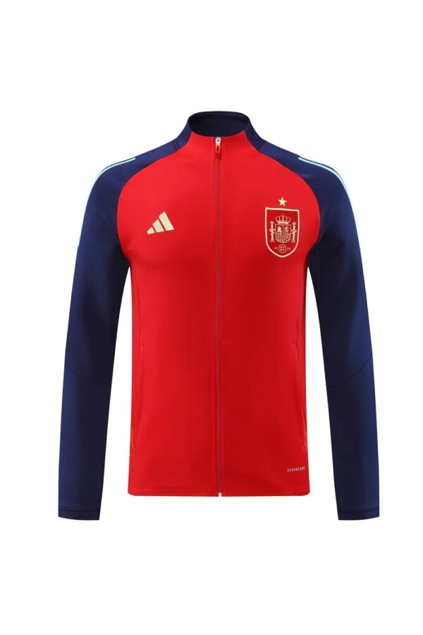 2024 Spain Red Jacket Tracksuit - Image 3