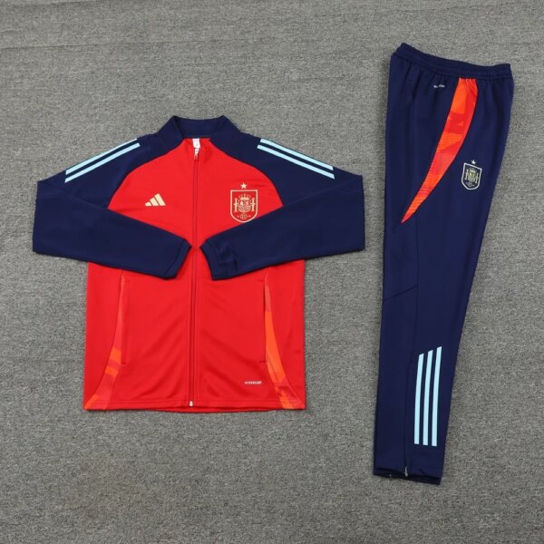 2024 Spain Red Jacket Tracksuit - Image 5