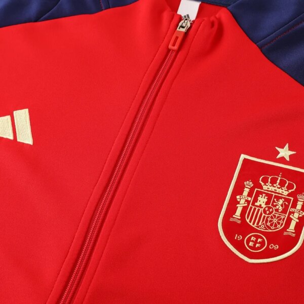2024 Spain Red Jacket Tracksuit - Image 7