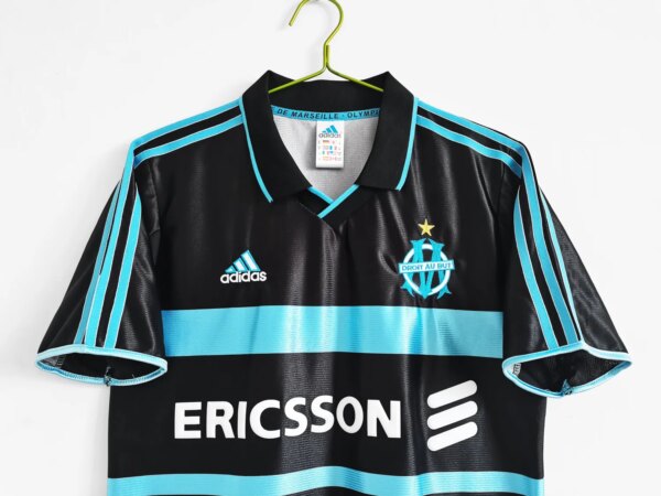 1999-00 Olympique Marseille Third Retro Jersey - Image 5