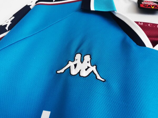 1997-98 Manchester City Home Retro Jersey - Image 2
