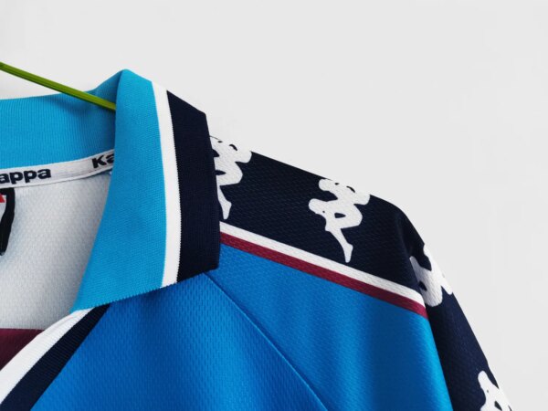 1997-98 Manchester City Home Retro Jersey - Image 3