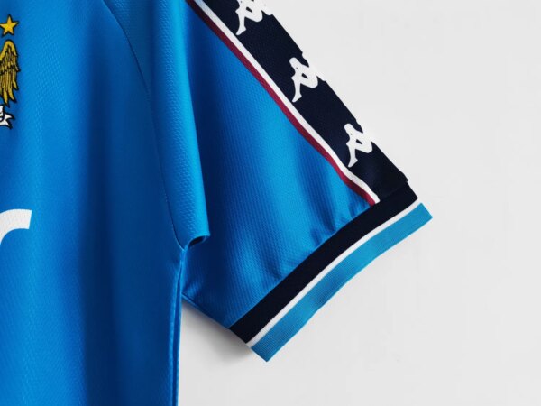 1997-98 Manchester City Home Retro Jersey - Image 5