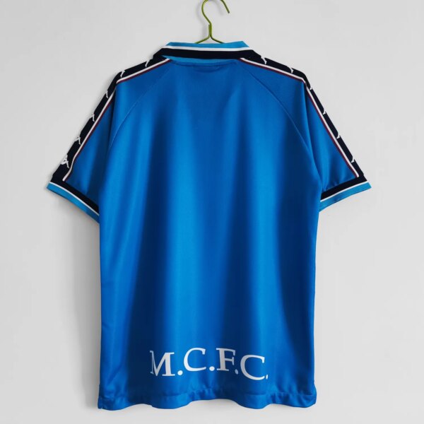 1997-98 Manchester City Home Retro Jersey - Image 8