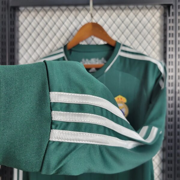 12-13 Real Madrid Third Long Sleeve Retro Jersey - Image 4