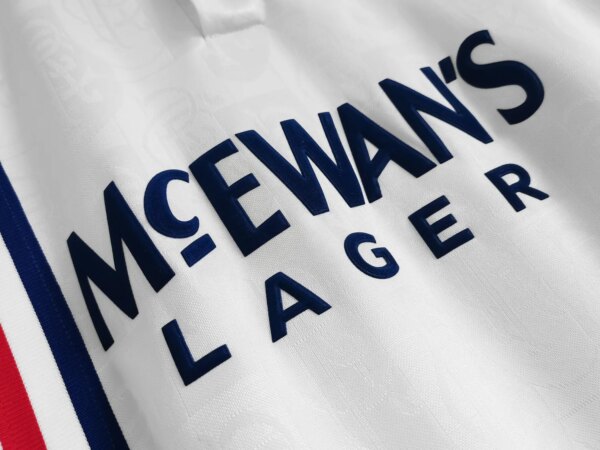 1996-97 Rangers Away Retro Jersey - Image 3