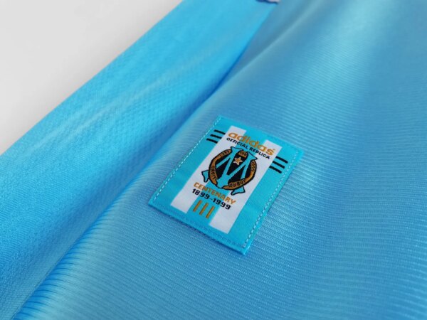 1998-99 Olympique Marseille Away Retro Jersey - Image 2