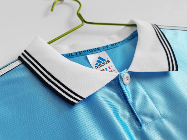 1998-99 Olympique Marseille Away Retro Jersey - Image 4