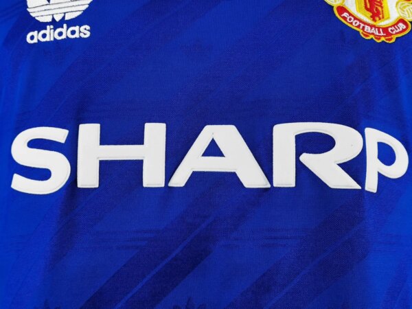 1986-88 Manchester United Third Long Sleeve Retro Jersey - Image 5