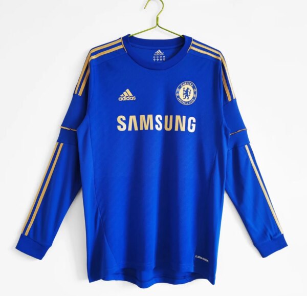 2012-13 Chelsea Home Long Sleeve Retro Jersey
