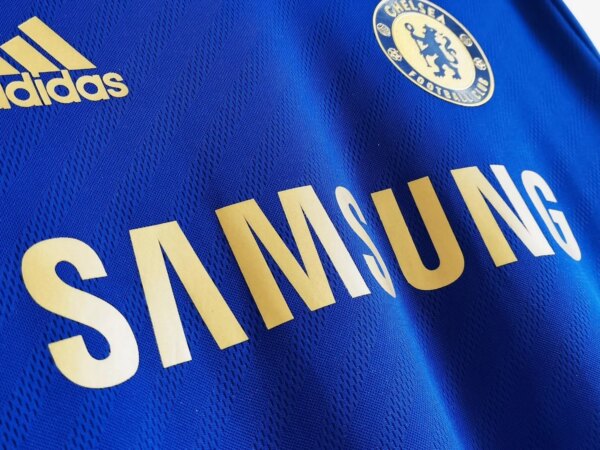 2012-13 Chelsea Home Long Sleeve Retro Jersey - Image 3