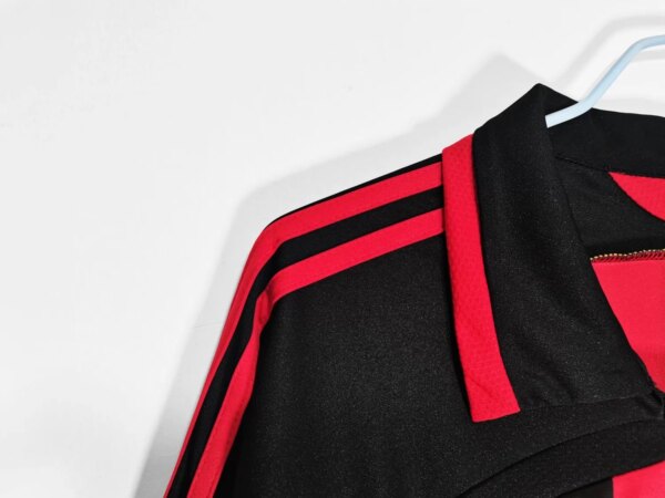 2006-07 AC Milan Home Long Sleeve Retro Jersey - Image 2