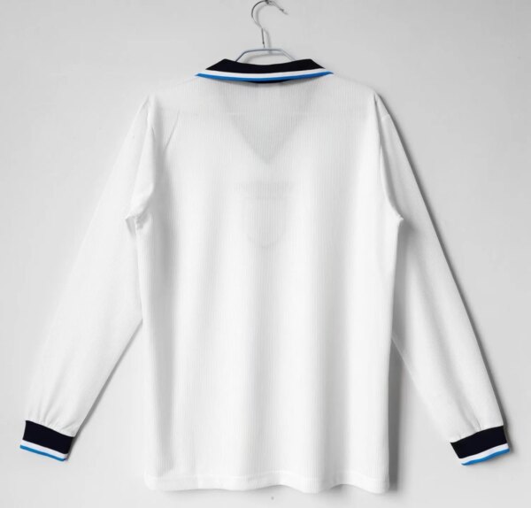 1996 England Home Long Sleeve Retro Jersey - Image 3
