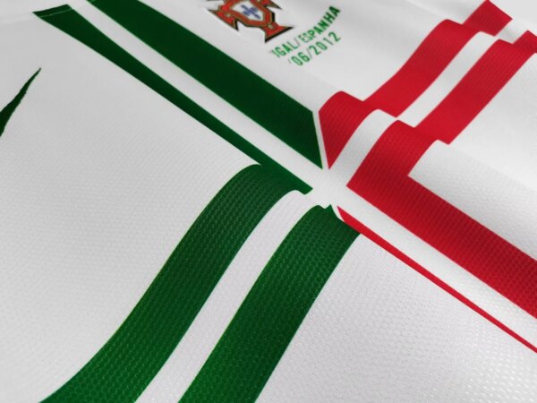 2012-13 Portugal Away Long Sleeve Retro Jersey - Image 2