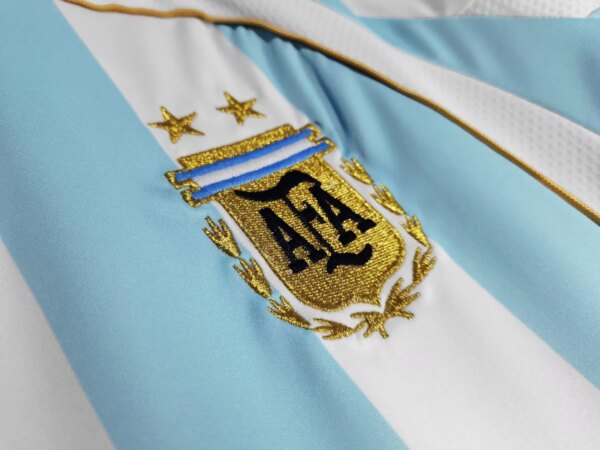2006 Argentina Home Retro Jersey - Image 3