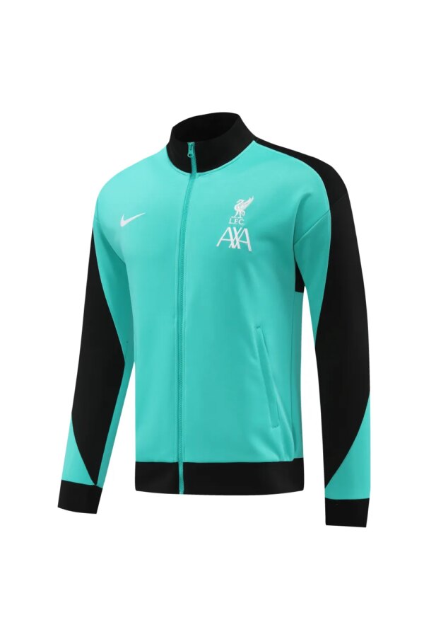 24-25 Liverpool Green Jacket Tracksuit - Image 3