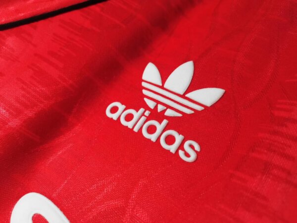 1991-92 Manchester United Home Retro Jersey - Image 3