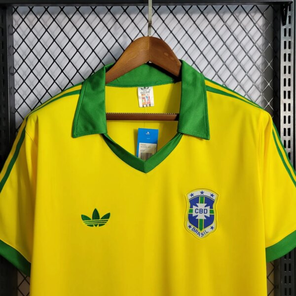 1978 Brazil Home Retro Jersey - Image 2