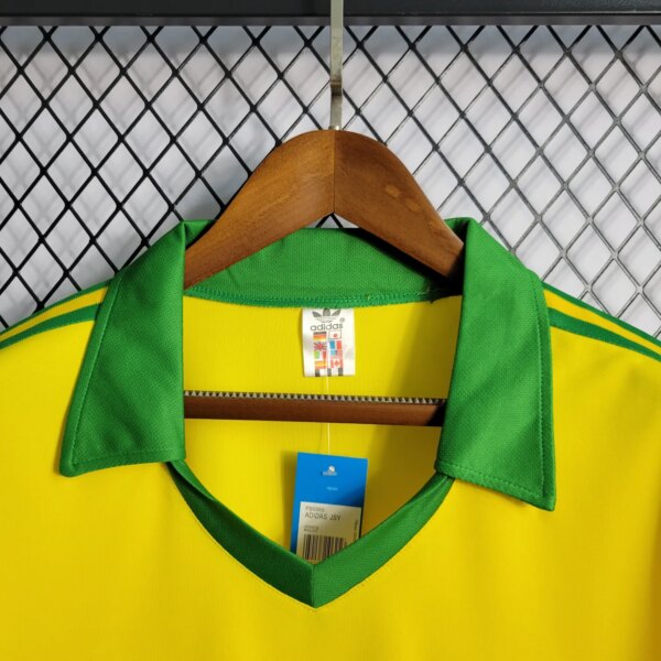 1978 Brazil Home Retro Jersey - Image 3