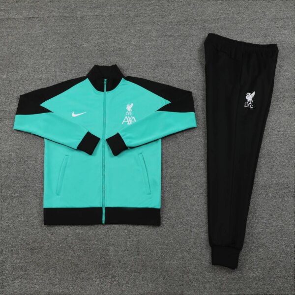 24-25 Liverpool Green Jacket Tracksuit - Image 5