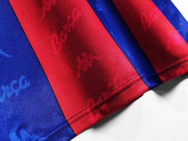 1995-97 Barcelona Home Retro Jersey - Image 7