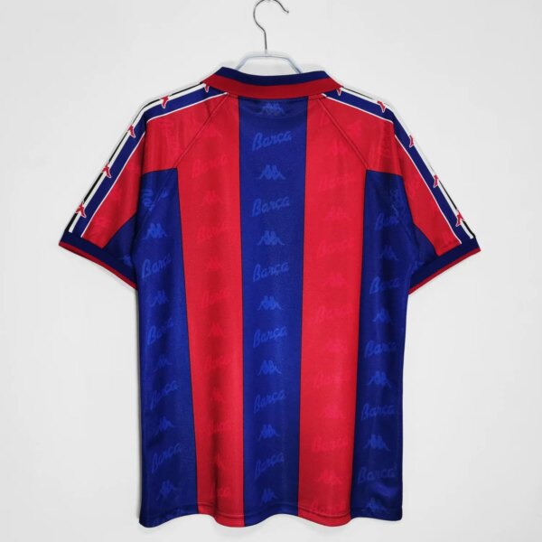 1995-97 Barcelona Home Retro Jersey - Image 9