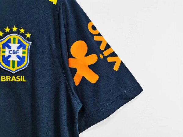 2020 Brazil Training Retro Jersey - Image 4
