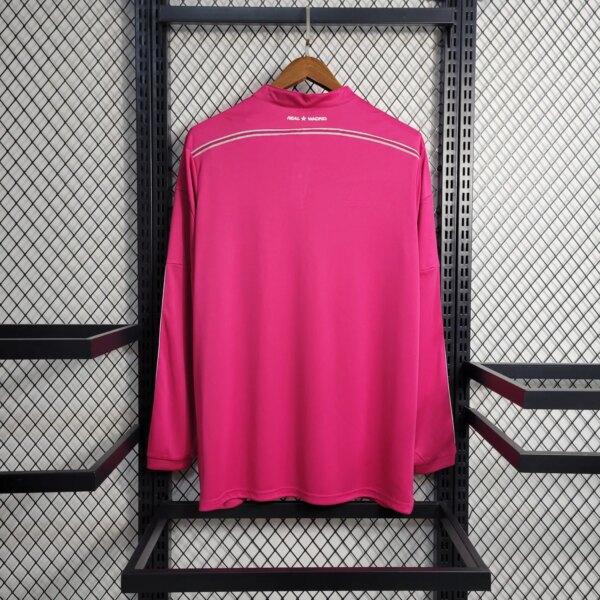 14-15 Real Madrid Away Long Sleeve Retro Jersey - Image 2