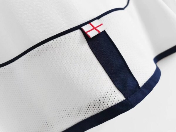 2001-03 England Home Retro Jersey - Image 9
