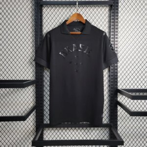 2013 Brazil Black Retro Jersey